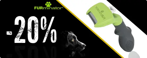 20% di sconto sui FURminator per cani